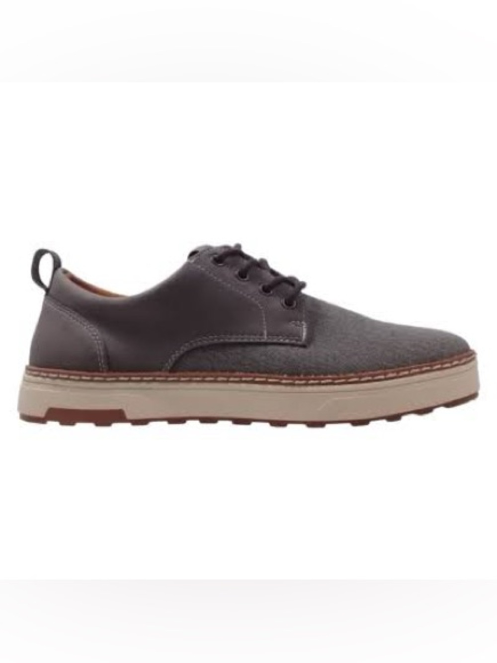 St. John's Bay Grey Canvas Oxfords